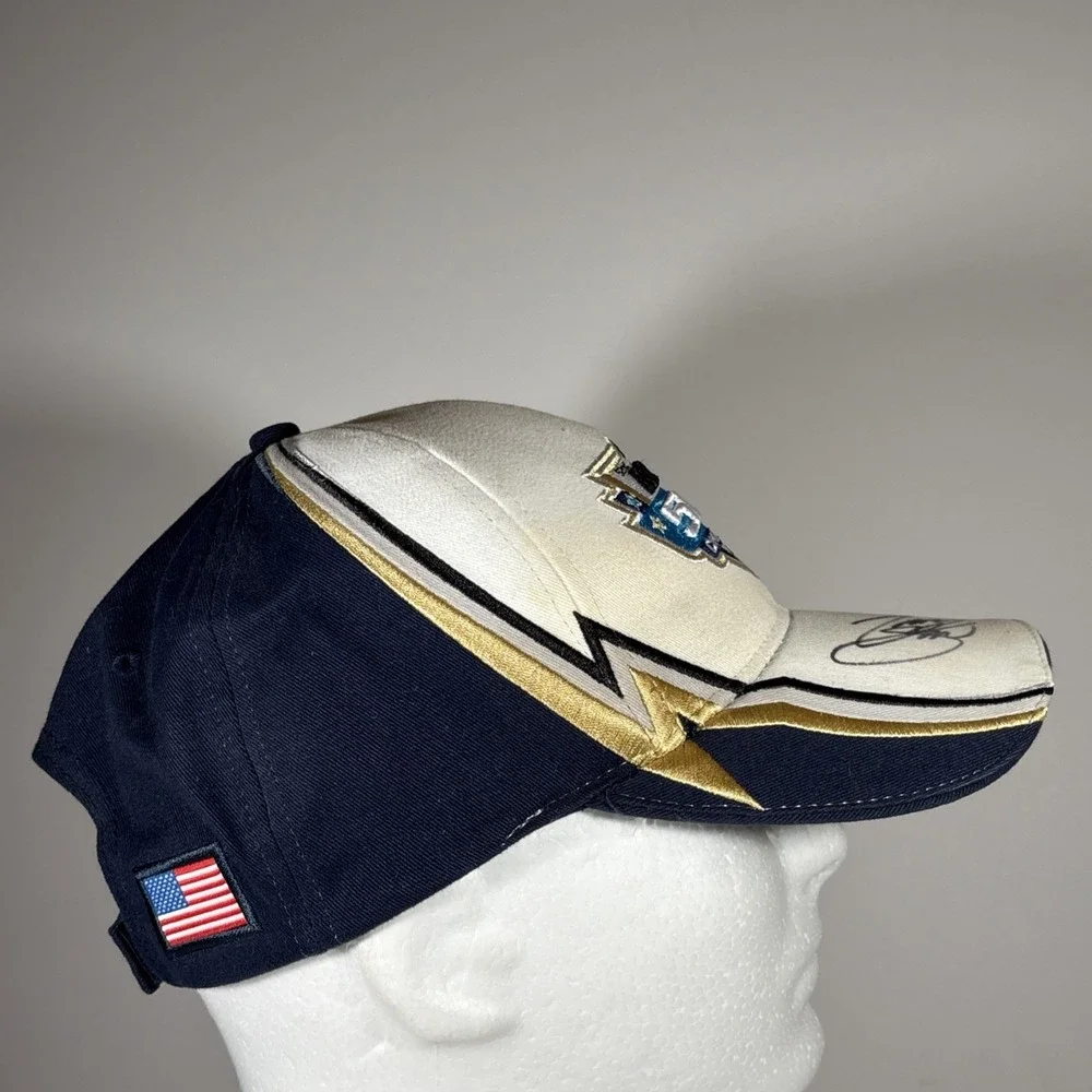 ISC‎ 52nd Daytona 500 Champion 2010 NASCAR Strap Back Hat AUTOGRAPHED